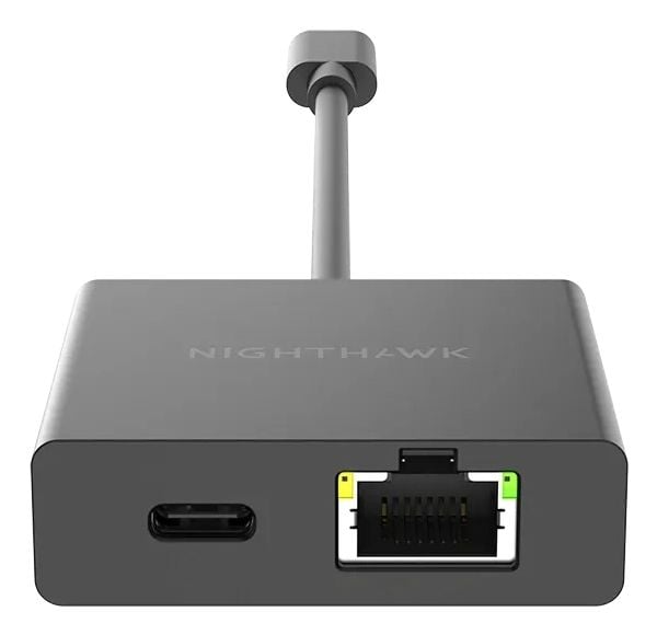 NETGEAR Nighthawk - Nätverksadapter - USB-C - Gigabit Ethernet x 1 + USB-C 3.1 x 1
