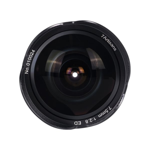 7Artisans 7.5mm F2.8 Mark II, Bredt fiskeøye, 11/9, Sony E