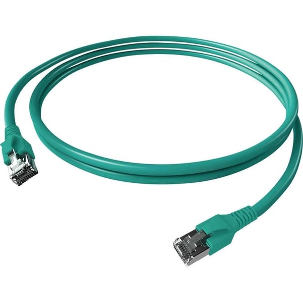 EasyLan CP1KTBTBT0020, 2 m, Cat6a, S/FTP (S-STP), RJ-45, RJ-45, Turkis