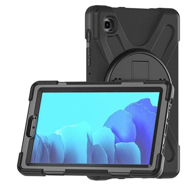 eSTUFF Defender-etui - vesketrekk til nettbrett - sort - for Samsung Galaxy Tab A7 Lite