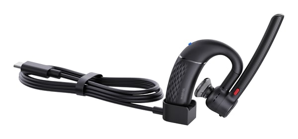 Yealink BH71 Lite Bluetooth-kuuloke korvakoukulla, musta