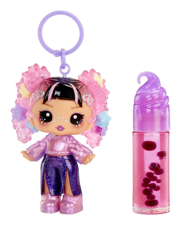 MGA Entertainment Yummiland Lip Gloss Doll Sour Sweeties - Astrid Stars, Minidocka, Flicka, 4 År, Pojke/flicka, Multifärg