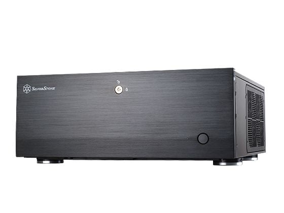 SilverStone Grandia GD07 PC-kabinett SSI EEB SST-GD07B uten PSU, svart