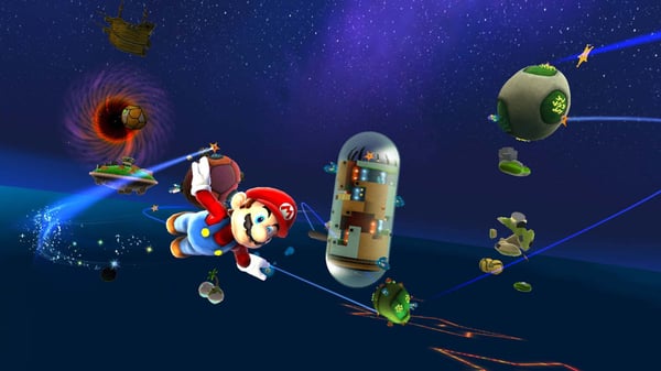 Nintendo Switch-spill Super Mario Galaxy + Super Mario Galaxy 2