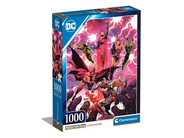 Clementoni puslespill HQC DC Comics 2, 1000 brikker