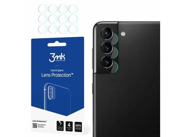 3MK 3MK Lens Protect Sam G991 S21 kameran objektiivin suojaus 4kpl