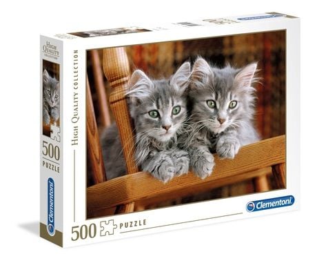 Clementoni 500 stykker Kattunger
