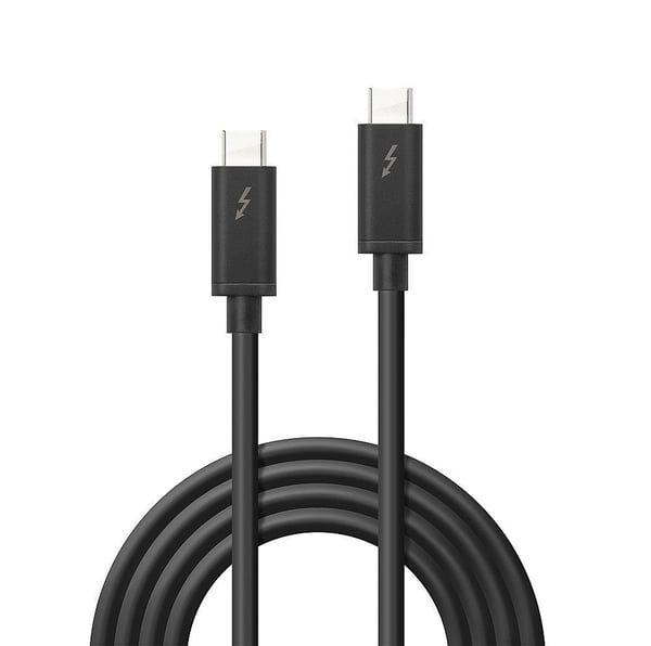 Lindy 41557, Hanstik, Hanstik, 2 m, svart, 20 Gbit/s, 4096 x 2160 pixel