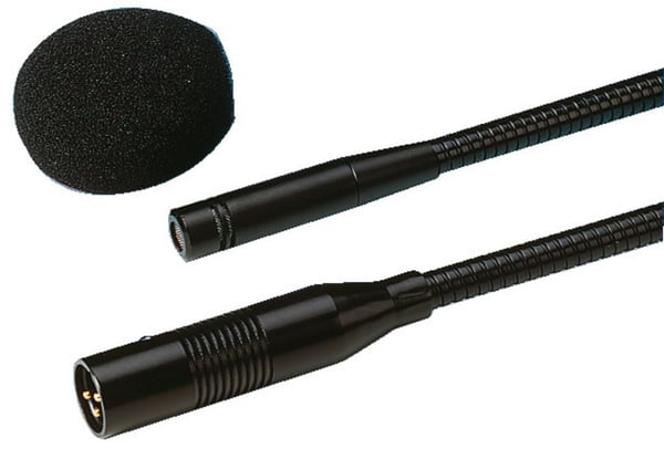 Monacor EMG-500P, 80 - 16000 Hz, 250 O, Kardioide, Koblet med ledninger (ikke trådløs), XLR-3, Sort