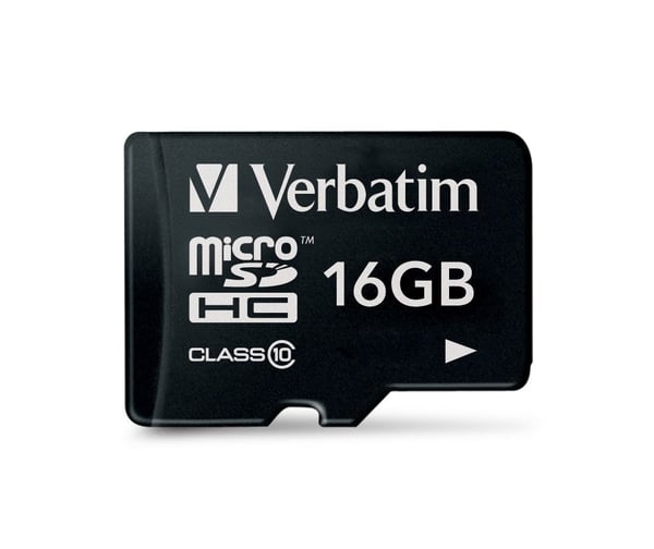 Verbatim - Flash-minnekort - 16 GB - Klasse 10 - microSDHC