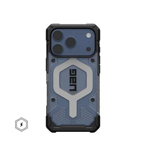Urban Armor Gear Pathfinder, Mobilskal, Apple, iPhone 17 Pro, 16 cm (6.3"), Silver, Transparent