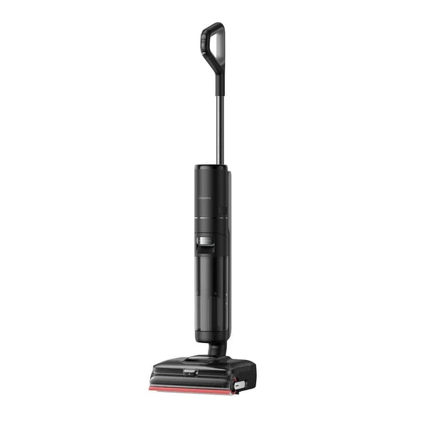 Dreame H15 Pro FoamWash, Sähkömoppi, Pussiton, musta, Punainen, 0,75 L, Kuiva ja märkä, Suodatus