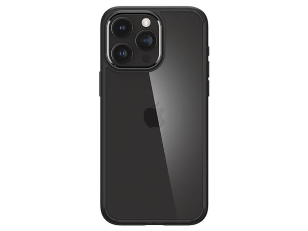 Spigen ACS06570, Suojus, Apple, iPhone 15 Pro Max, 17 cm (6.7"), Musta, Läpinäkyvä