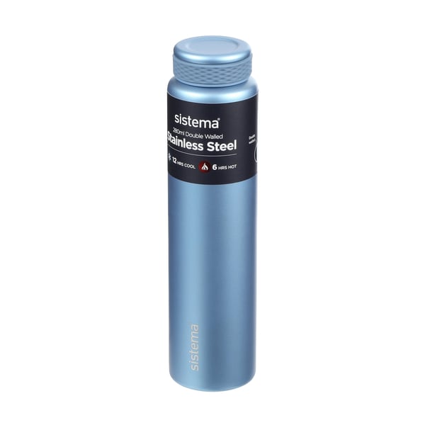 Sistema - Stainless Steel280ml - Peace Blue