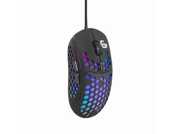 Gembird MUSG-RAGNAR-RX400, Molempikätinen, USB A-tyyppi, 10000 DPI, Musta