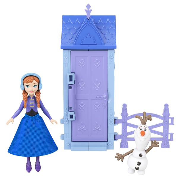 Disney Frozen Arendelle -lelupakkaus, jossa 5 yllätystä, kuten pikkunukke (tyylit voivat vaihdella), Muotinukke, Naaras, 3 vuosi/vuosia, Poika/tytt...