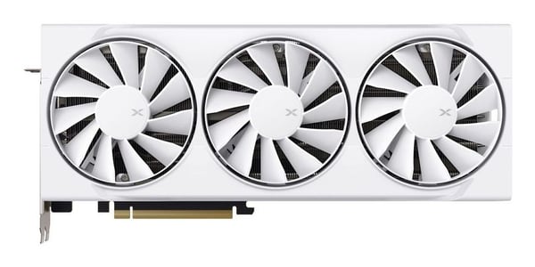 XFX Swift Radeon RX 9070 XT grafikkort 16 GB GDDR6 RX-97TSWF3W9, vit