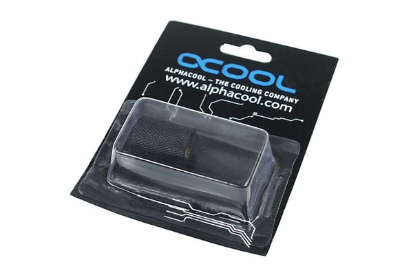 Alphacool HF socket - Forbindelsesadapter for væskekjølesystem - mørkesvart - 22 cm Alphacool HF socket - Forbindelsesadapter for væskekjølesystem - mørkesvart - 22 cm