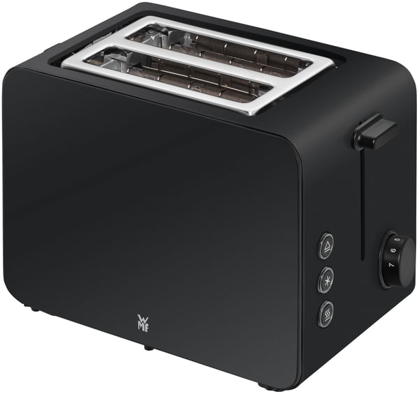 WMF Stelio 0414210071, 2 skivor, Svart, Rostfritt stål, Knappar, Nivå, Rotations-, 1050 W, 281 mm