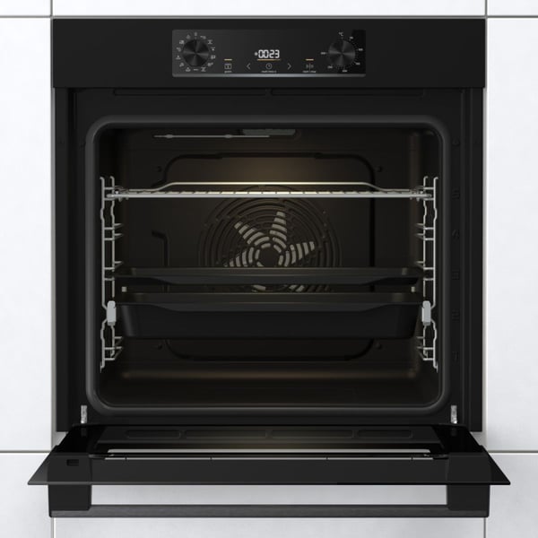 Gorenje BOS6737E06B höyryuuni 77 l 56 cm, integroitava, energialuokka A, musta