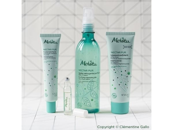 Melvita Nectar Pur Mattifying Fluid 40ml Mattifying Fluid For Mixed To Oily Skin