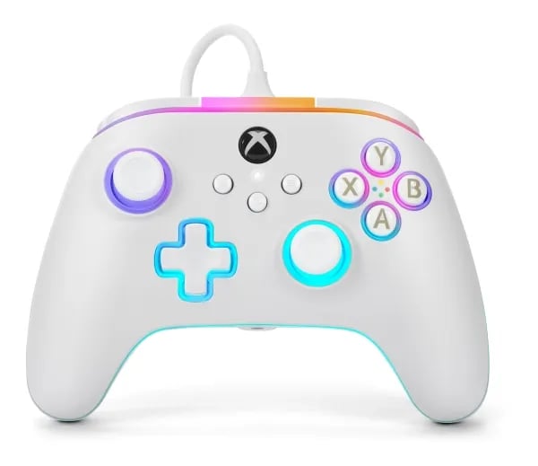 PowerA XBGP0178-01, Gamepad, PC, Xbox One, Xbox Series S, Xbox Series X, Flerfarget, Koblet med ledninger (ikke trådløs), USB, USB Type-C