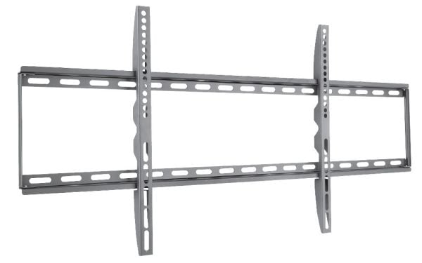 TECHly - Monteringssett (veggmontering) - Fixed Slim - for LCD-skjerm - svart - skjermstørrelse: 42"-80"