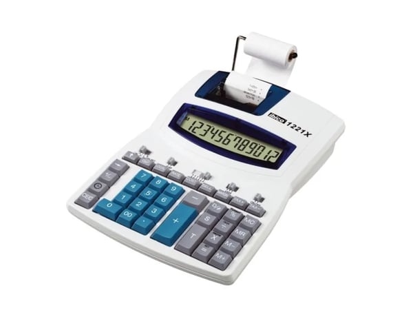 Ibico 1221X, Työpöytä, Tulostuslaskin, 12 lukua