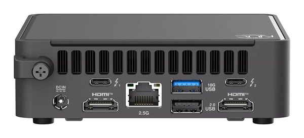 ASUS NUC 15 Pro Slim Kit RNUC15CRKI300000 - Barebone - mini-PC 1 x Core 3 100U / upp till 4.7 GHz - RAM 0 GB - Intel Graphics - IEEE 802.11ax (Wi-F...