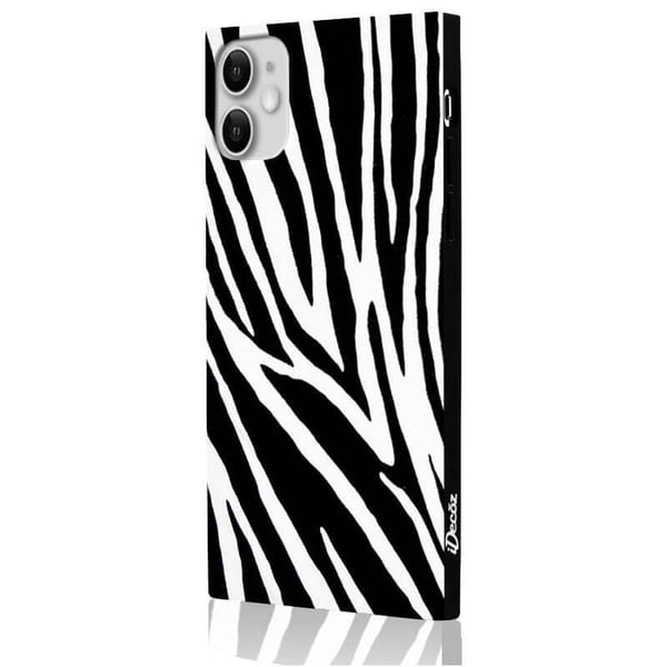 iDecoz ZB954PC6, Mobilskal, Apple, iPhone 11, 15,5 cm (6.1"), Svart, Vit