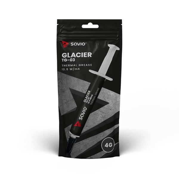 Glacier lämpöä johtava tahna 13,5 W/mK, 4g TG-03