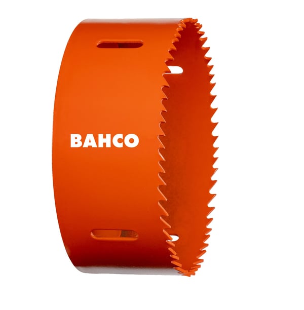 Bahco 3830-152-VIP, Enkelt, Bor, Metall, Plast, Rustfritt stål, Stål, Tre, Oransje, Koboltstål, Bimetall