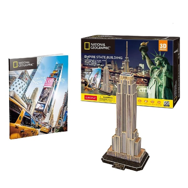 CubicFun The Empire State Building, 66 styck, Byggnader