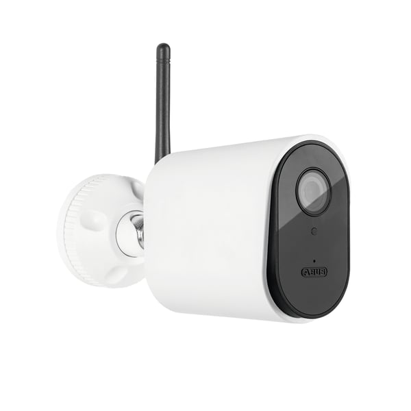 ABUS PPIC54520, IP-turvakamera, Ulkona, Langallinen & langaton, Seinä, Valkoinen, Kupoli