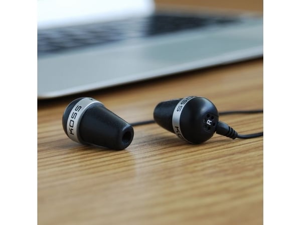 Koss The Plug - Hörlurar - öronknopp - kabelansluten - 3,5 mm kontakt