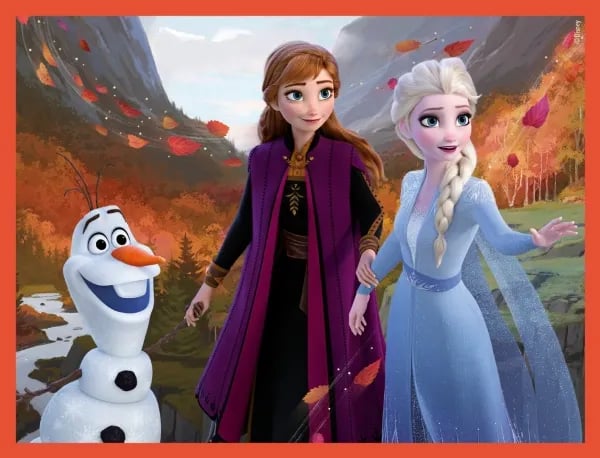 Clementoni puslespill Frozen, 12 kuber