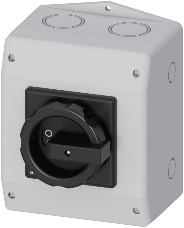 Lastfrakobler sort 6-polet 16 mm² 32 A 690 V/AC Siemens 3LD22653VB51