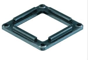 Harting 11 20 003 9904, Stanssattu tiiviste, Suorakulmainen, Musta, 3,9 g