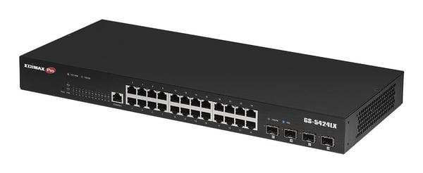 Edimax Pro GS-5424LX svitsj 28-port Gigabit Web Smart 4 x 10GbE SFP+