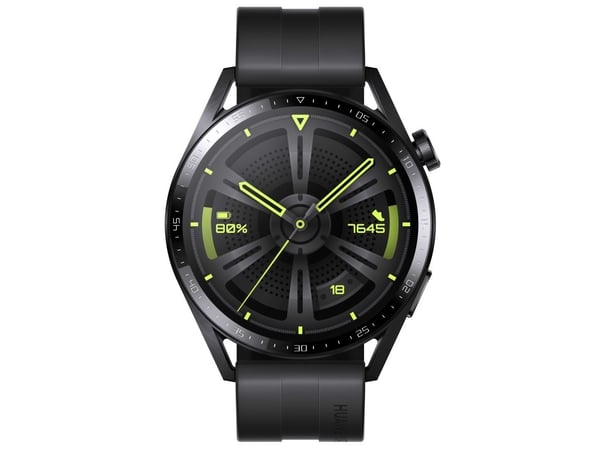 Huawei | Klokke GT 3 Active (46mm) - Smartklokke med reim - håndleddsstørrelse: 140-210 mm - Svart