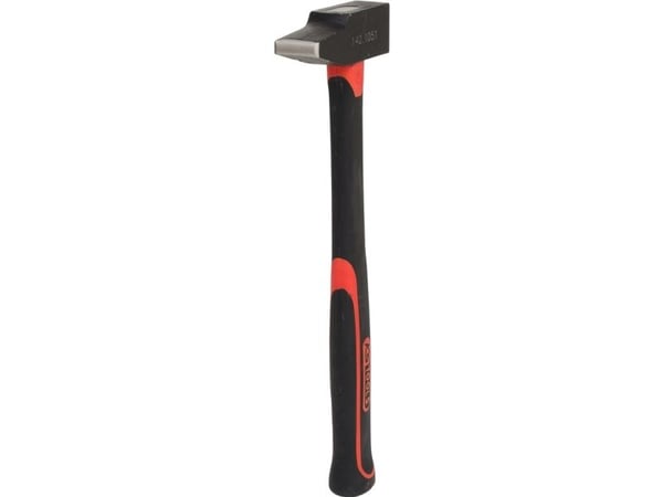 KS Tools 142.1051, Niittausvasara, Terästä, Puu, Musta, Punainen, 31 cm, 575 mm