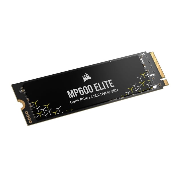 CORSAIR MP600 ELITE - SSD - krypterat - 2 TB - inbyggd - M.2 2280 - PCIe 4.0 x4 (NVMe) - 256 bitars AES
