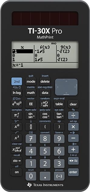 Laskin Texas TI-30X Pro Mathprint laskin Texas TI-30X Pro Mathprint