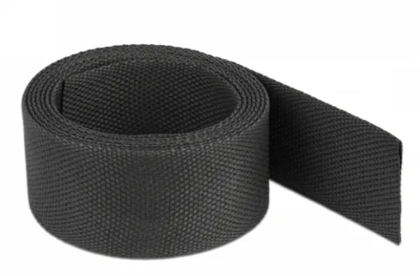 DeLOCK 20795, Kutistesukka, Musta, Polyolefiini, 2 m, 1 kpl, 2:1