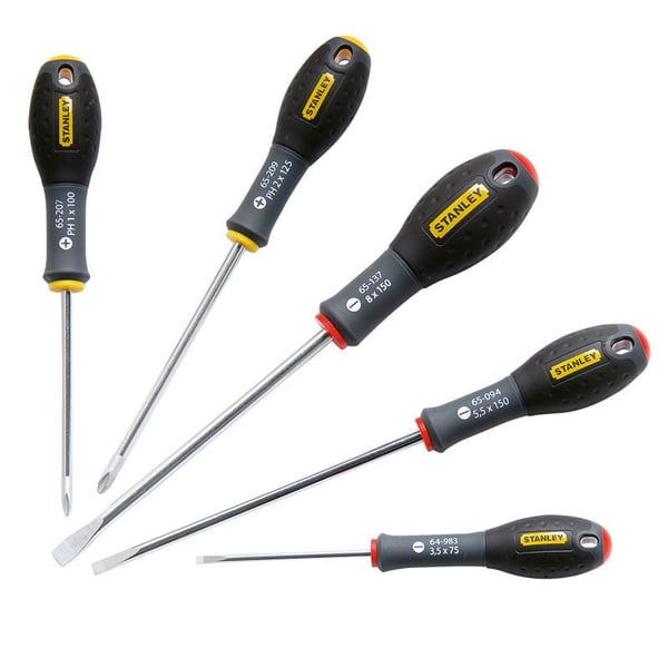 STANLEY FatMax - ruuvimeisselisarja - 5 kpl