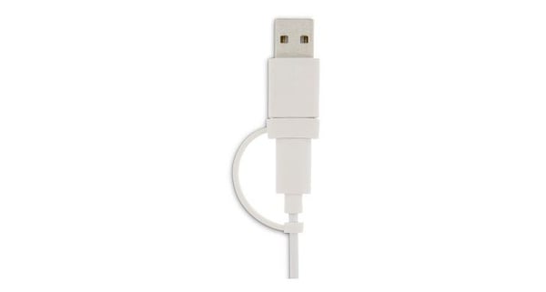 LMP MS-1657C, Optisk, USB Type-A, 1600 DPI, Hvit