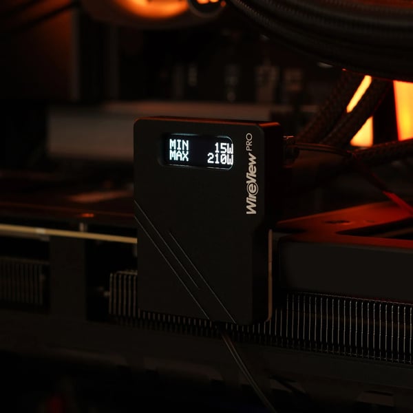 Thermal Grizzly WireView Pro GPU, Universal, Grafikprocessor-kit, Gjuten aluminium, Svart, 43 mm, 33 mm