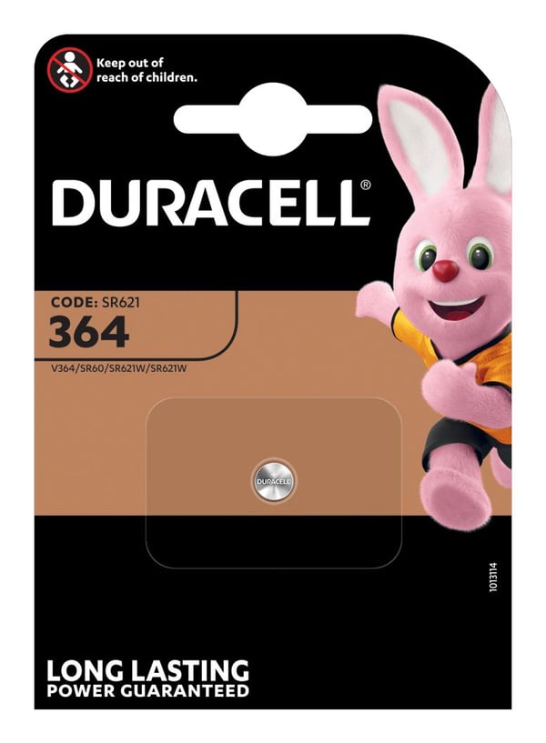 Duracell D364 klokkebatteri (1 stk.)