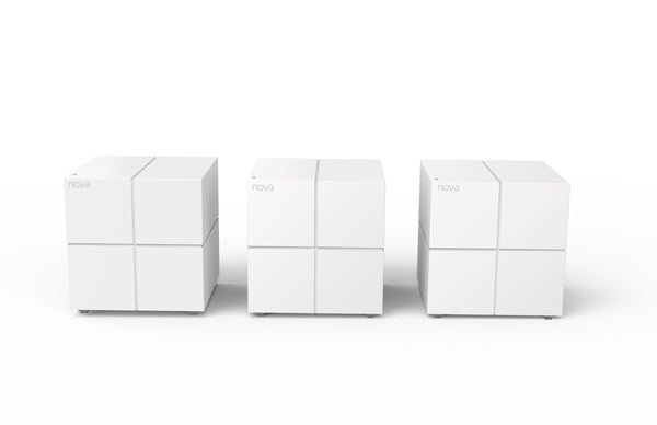 Tenda Nova MW6, Hvit, Frittstående router, Dobbelbånd (2.4 GHz / 5 GHz), Wi-Fi 5 (802.11ac), 867 Mbit/s, 802.11a, 802.11b, 802.11g, Wi-Fi 4 (802.11...
