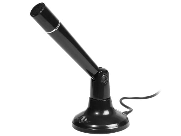 Tracer Flex, Haastattelumikrofoni, 100 - 10000 Hz, Langallinen, 3.5 mm (1/8"), Musta, 1,3 m